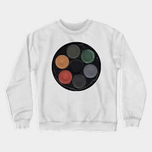 Watercolor wheel Crewneck Sweatshirt